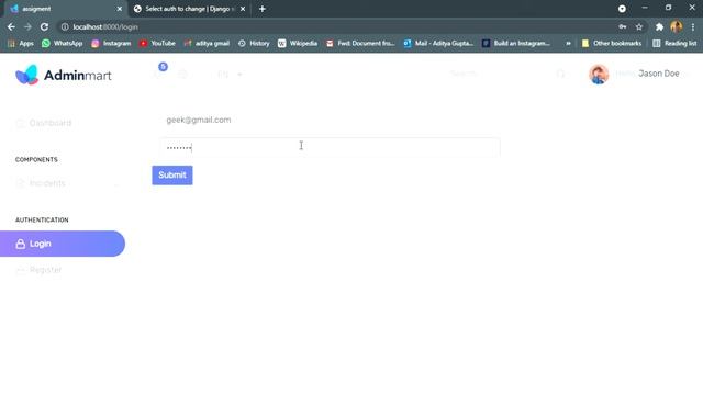 django assignment (Markytics) смотреть онлайн