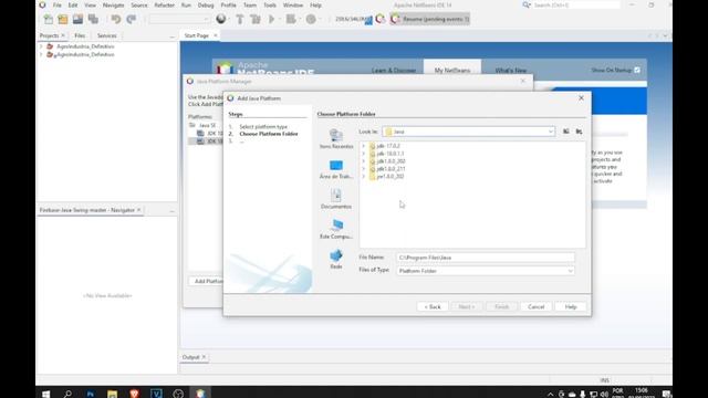 Como RESOLVER | Failed to automatically set-up a JavaFX Platform | APACHE NETBEANS 2022 смотреть онлайн