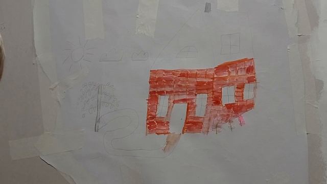 рисуем дом и дерево приятного просмотра ??? смотреть онлайн