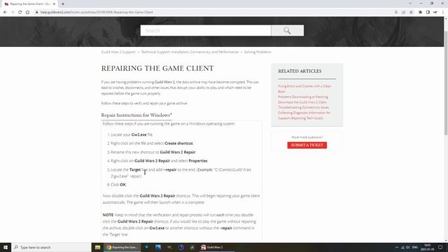 Game client - Guild Wars 2 | How to repair GW2 client and solve performance and disconnects issues смотреть онлайн