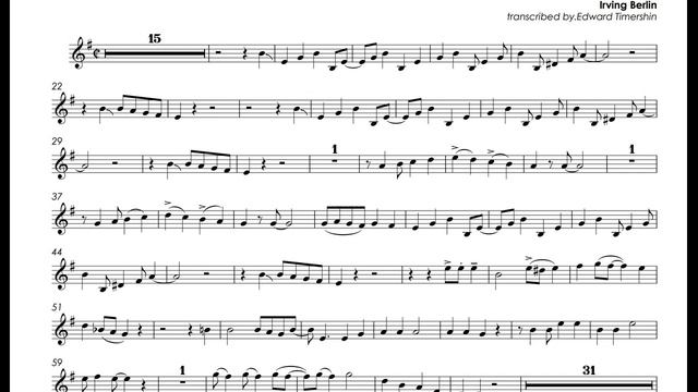 Berlin, Irving - Puttin' on the Ritz Herb Alpert's transcribed trumpet solo смотреть онлайн