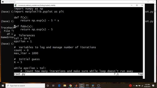 Calculating the Implied Volatility of a Put Option Using Python смотреть онлайн