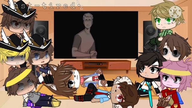Past Dream SMP reacts to the future • Gacha club • MCYT • смотреть онлайн