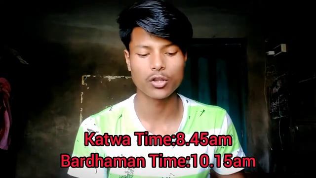 Katwa To Bardhaman Local Train Time смотреть онлайн