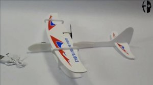 Самолёт из пенопласта с мотором. Игрушки новинки для детей и взрослых
