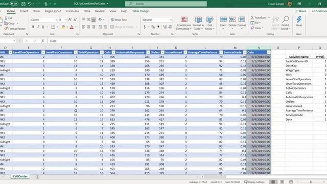 Introduction to SQL Programming for Excel Users Part 2 - Basic Tables смотреть онлайн