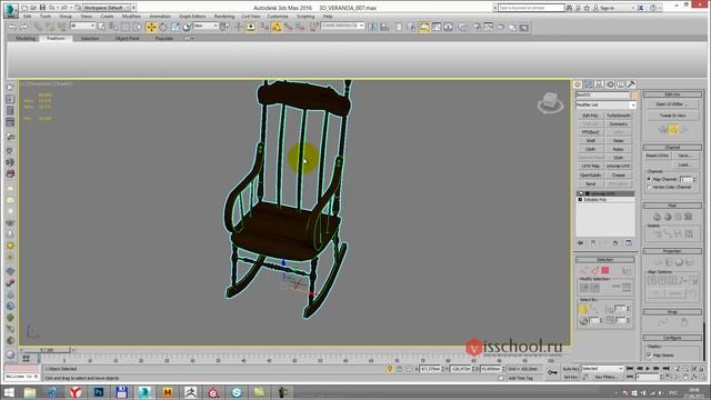 Создание накидки в Marvelous Designer и ZBrush, рисование текстуры в Substance Painter, UnwrapUVW смотреть онлайн