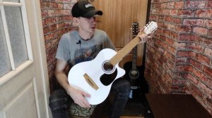 лучшая акустическая гитара с широким грифом и металлическими стунами гитара для фингерстайла