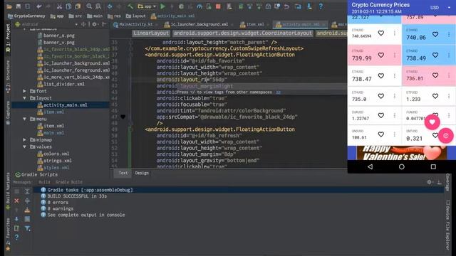 43. Your favorite buttons - Live Coding an Android App【Kotlin】 смотреть онлайн