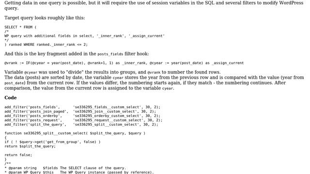 Wordpress: Query certain amount of posts from multiple dates (2 Solutions!!) смотреть онлайн