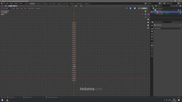 How to Make an Object Follow a Curve in Blender смотреть онлайн