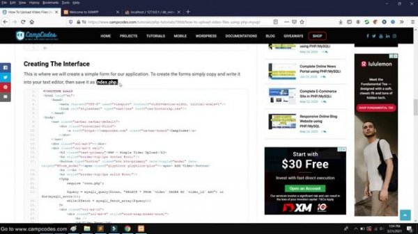 How to Upload Video using PHP MySQL | Free Source Code Download