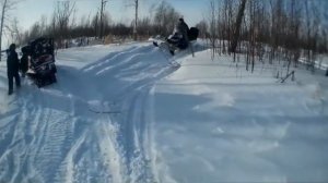 Arctic Cat BEARCAT 570 XT и Yamaha Viking 540 не много пошалили.