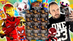 ПАПА РОБ И ЧЕЛОВЕК-ПАУК: ВСЕ ИГРУШКИ FUNKO MYSTERY MINIS НА ПАПА РОБ ШОУ И СПАСАТЕЛИ ИГРУШЕК!