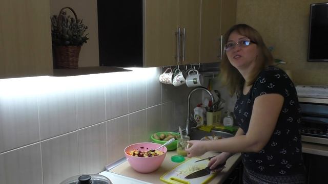 Влог, 16 марта, Готовлю винегрет и болтаю с вами, Покупки в АТБ, Запаслись, Меню на день