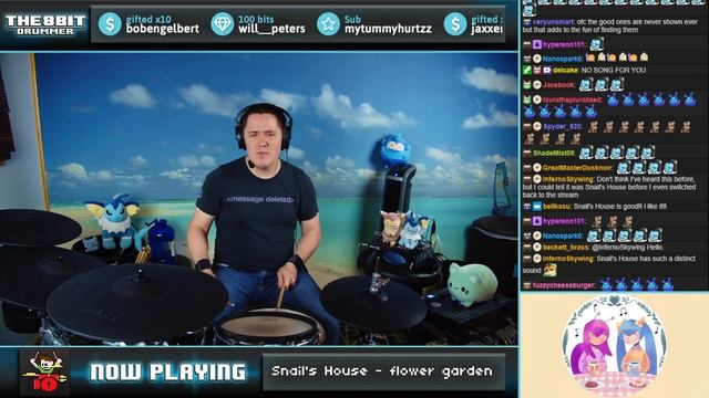 The8BitDrummer // Snail's House - flower garden смотреть онлайн