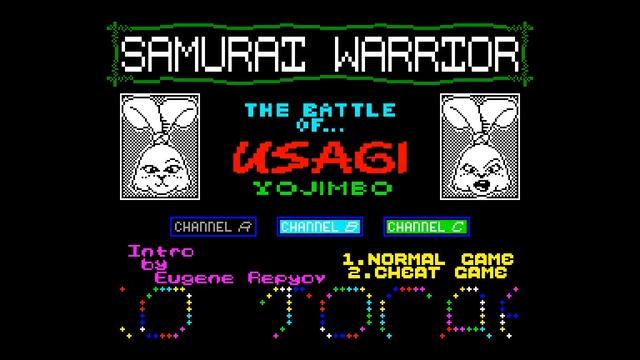Samurai Warrior Crack Intro - Eugene Repyov [#zx spectrum, zxaaa.net, zxdemo.ru] смотреть онлайн