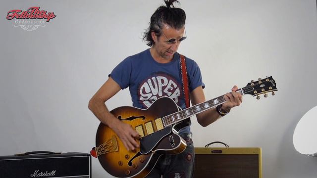 Gibson ES-5 switchmaster, Sunburst, 2000 at The Fellowship of Acoustics смотреть онлайн