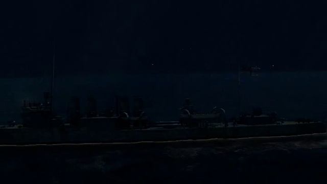 Silent Hunter 4 Wolves of the Pacific: Convoy Attack at night смотреть онлайн