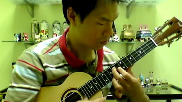No Woman No Cry on MP Madagascar Rosewood ukulele смотреть онлайн