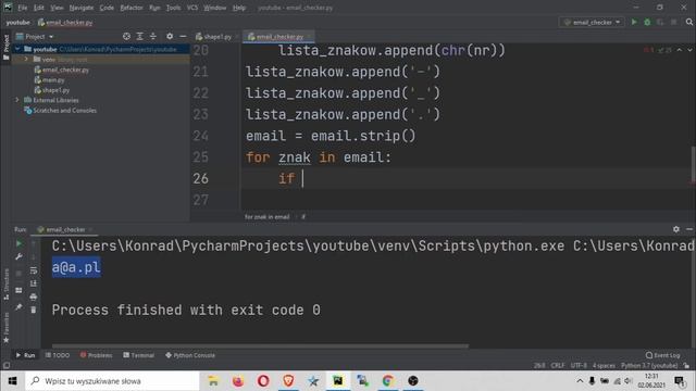Email Checker in Python - jak zweryfikować czy adres email jest poprawny? смотреть онлайн
