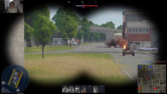 Бой на немецком танке Pz.III F в локации морской терминал, War Thunder. смотреть онлайн