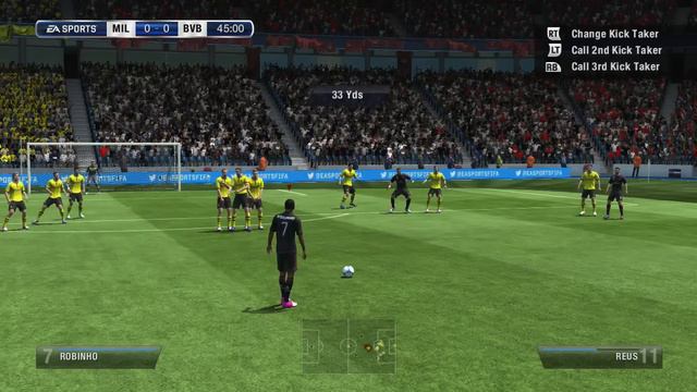 FIFA 13 - Awesome Robinho Free Kick смотреть онлайн