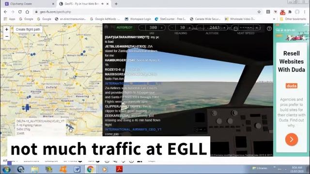 Flying EGKK-EGLL Gatwick-Heathrow смотреть онлайн