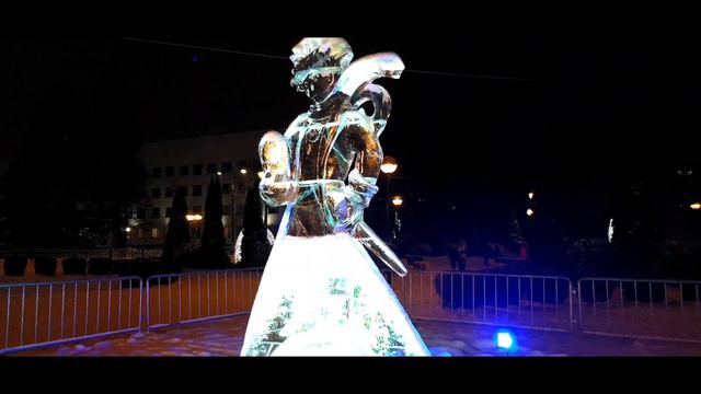 Ледяные скульптуры в Подольске