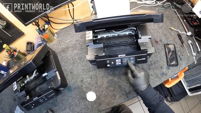 EPSON STYLUS SX435W ?️ Czujnik czy tusz? смотреть онлайн