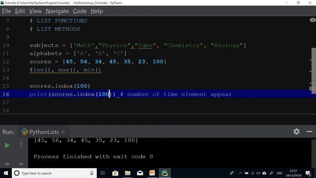 Working With Lists in Python - Part 2 смотреть онлайн