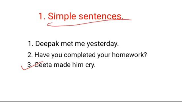 Types of sentences | part 2 | Basic English | in Marathi. смотреть онлайн