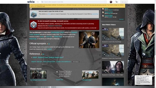 Assassin's Creed Syndicate - The Last Maharaja DLC Information смотреть онлайн