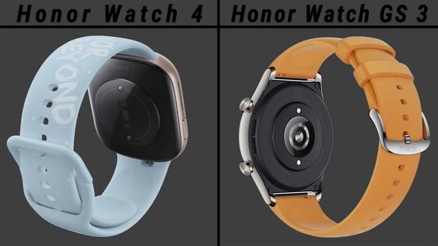 Honor Watch 4 VS Honor Watch GS 3 смотреть онлайн