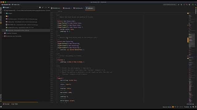 [03]CSSスタイルを読み込む（ハードコーディング）- WordPressテーマ制作レッスン смотреть онлайн