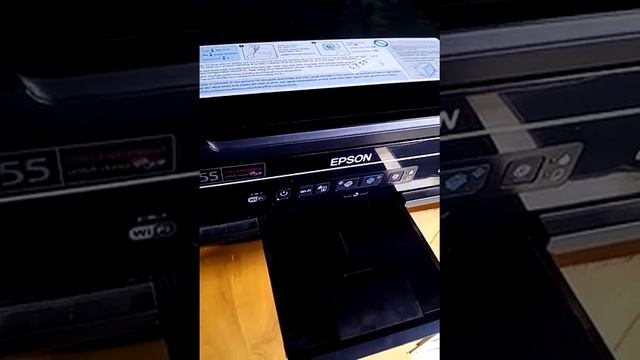 Epson L355 Test Print