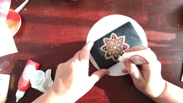 29.Подарки к 8 Марта. Точечная роспись блокнотика. смотреть онлайн