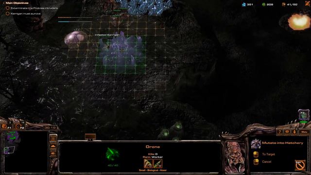 Rise of the Brood: StarCraft 2 Mass Recall Zerg Campaign Part 6 смотреть онлайн