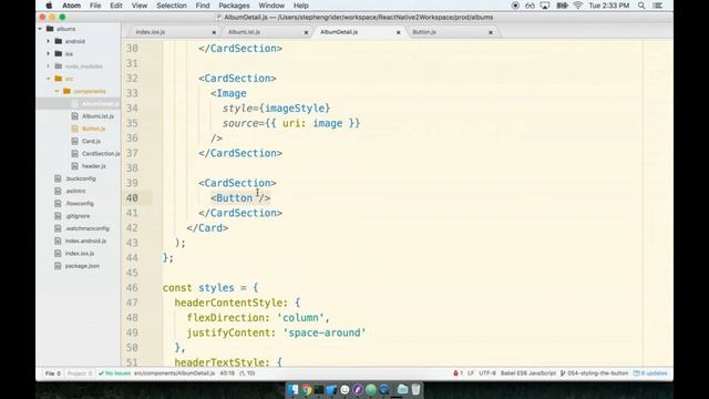 47 - Responding to User Input in React Native смотреть онлайн