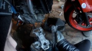 Ремонт теплообменника! Honda CBR 600 f2/f3/Hornet