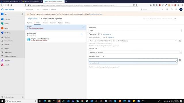 Create Release pipelines and deploy an Angular application with CI/CD on Microsoft Azure смотреть онлайн