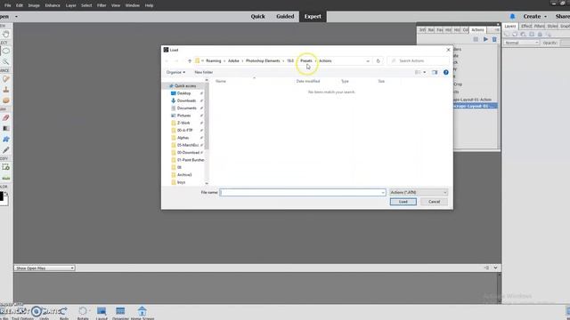 How do I load and use actions in Photoshop Elements 2020 ? смотреть онлайн