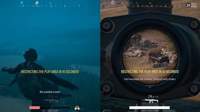 PUBG [Split Screen] Replay смотреть онлайн