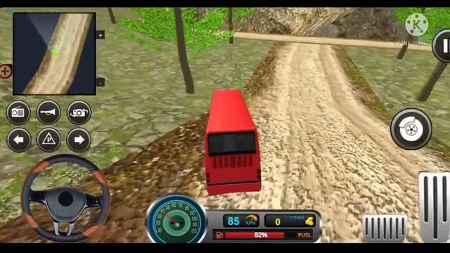 Uphill Offroad Coach Bus Driving Simulator - Offroad Parking Games Android Gameplay смотреть онлайн