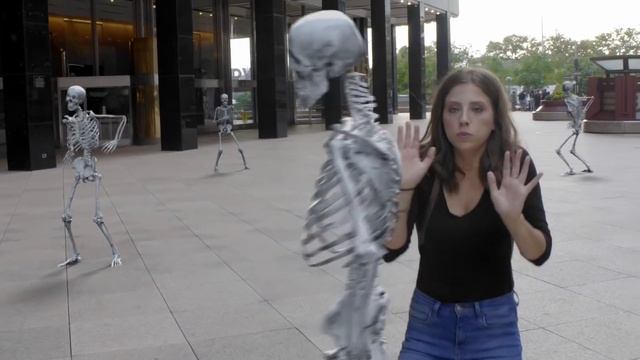 Spooky Scary Skeletons In NYC