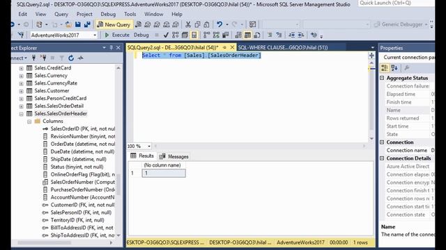 Sql-Select Statement смотреть онлайн