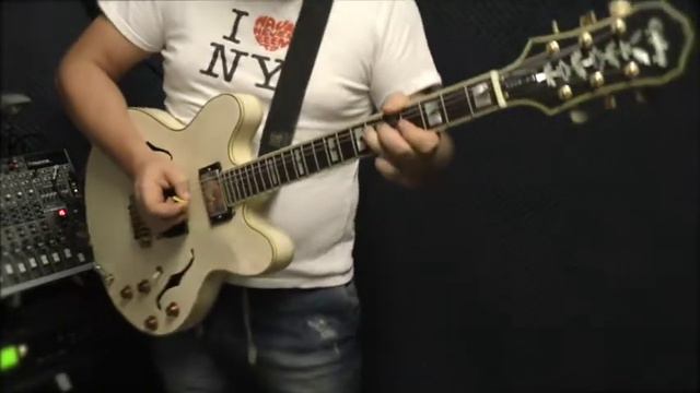 Fred Guitar Maniac - Epiphone Sheraton II - If Hearts Were Nickels смотреть онлайн