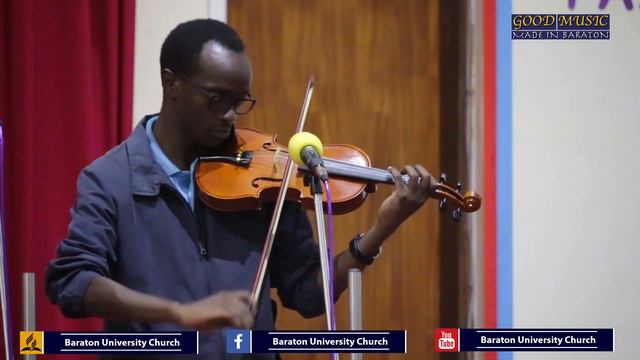 I Need Thee Every Hour [Violin] ~ Bro. Shema Mpyisi | Good Music Made In Baraton