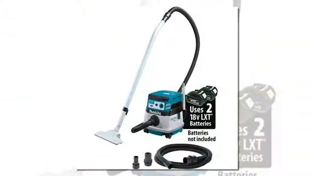 Makita XCV08Z 18V X2 LXT Lithium-Ion (36V) Brushless Cordless 2.1 Gallon HEPA Filter Dry Dust смотреть онлайн