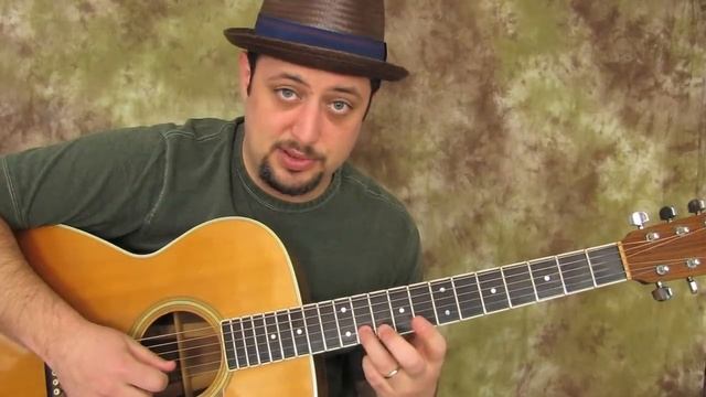 acoustic blues scale - fun, easy beginner guitar смотреть онлайн